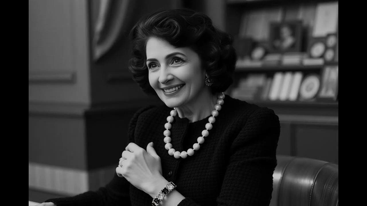 Чёрно-белый образ, вдохновлённый эстетикой Шанель — жемчуг, твид, дерзость